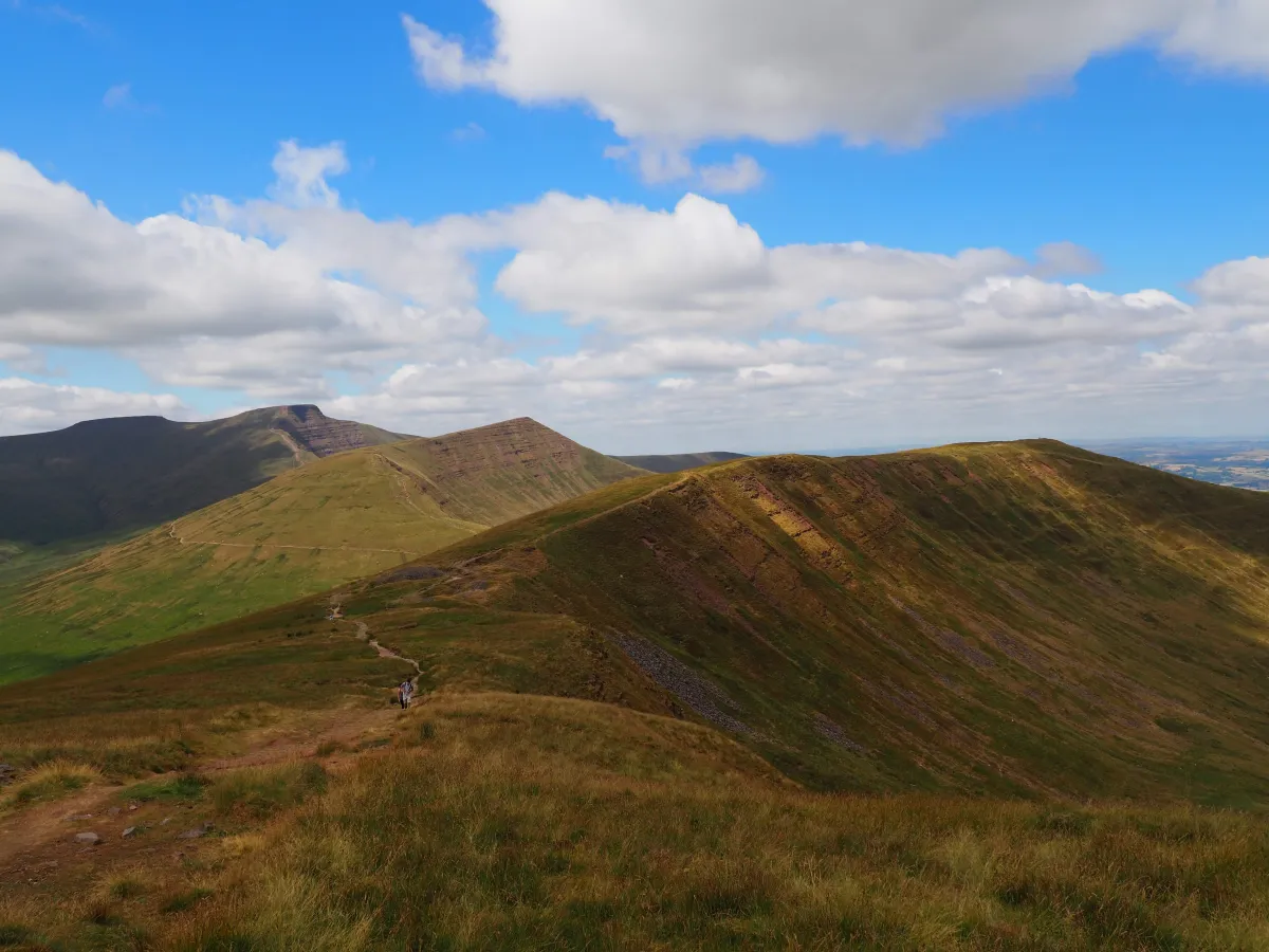 Brecon Beacons main peaks