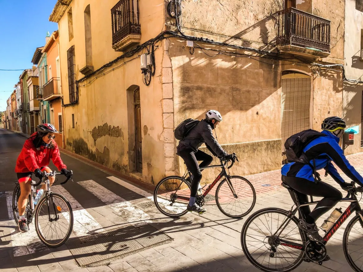 cycling in jalon valley